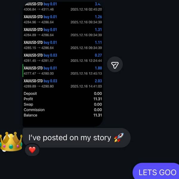 Telegram screenshot from The Circle member #12