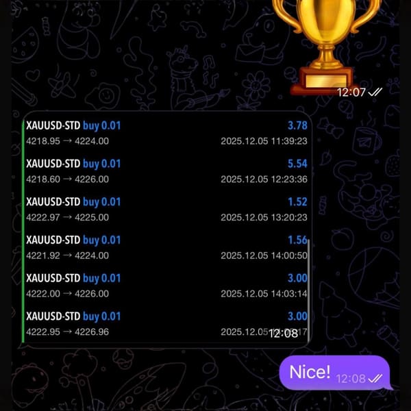 Telegram screenshot from The Circle member #5