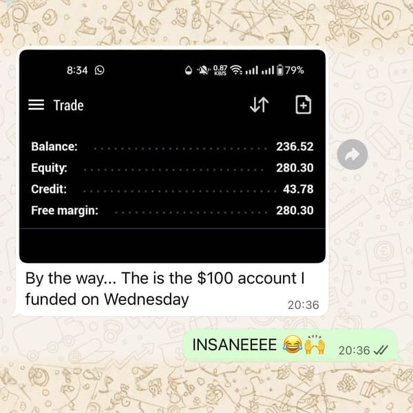 Telegram screenshot from The Circle member #7